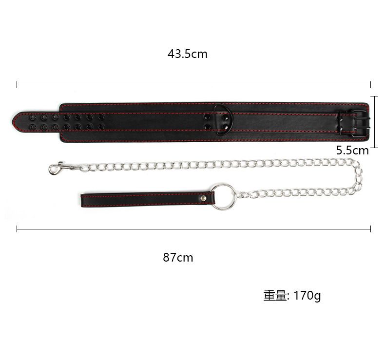 Đồ chơi SM bộ tròng cổ xích da_BZ19C